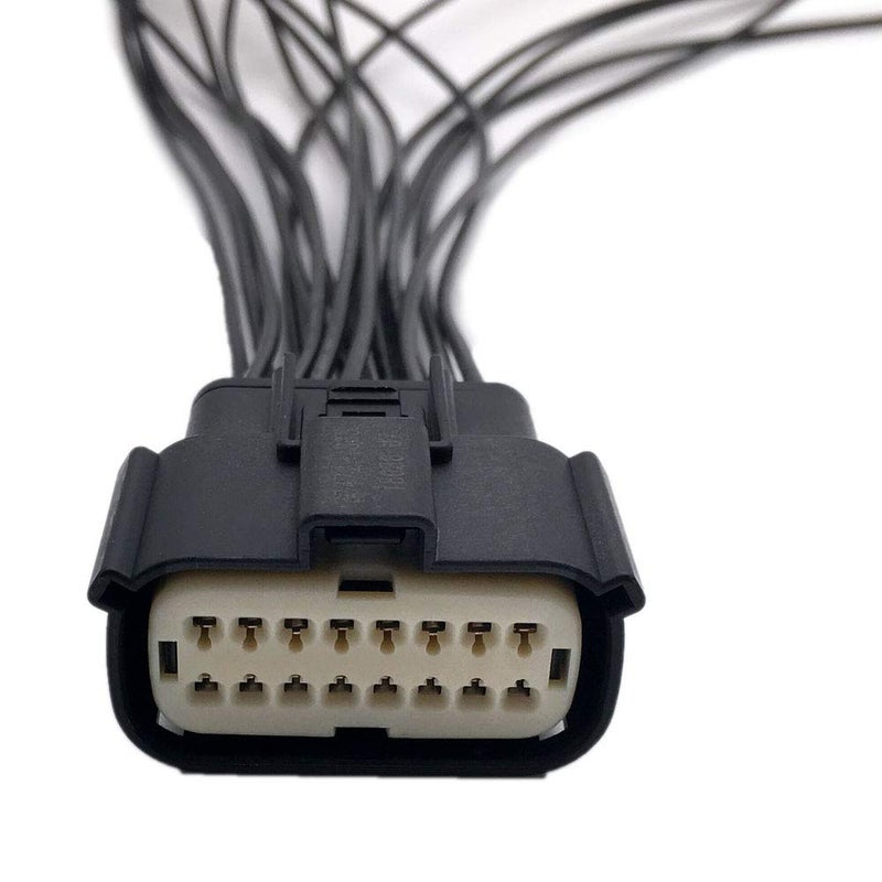 LIZAPUS موصل مصباح أمامي قابس Pigtail متوافق مع جيب 2014-18 جراند شيروكي زينون HID SRT LED جديد - Image 1